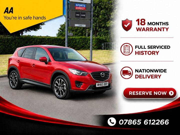 Mazda CX-5 2.2 SKYACTIV-D Sport Nav Euro 6 (s/s) 5dr