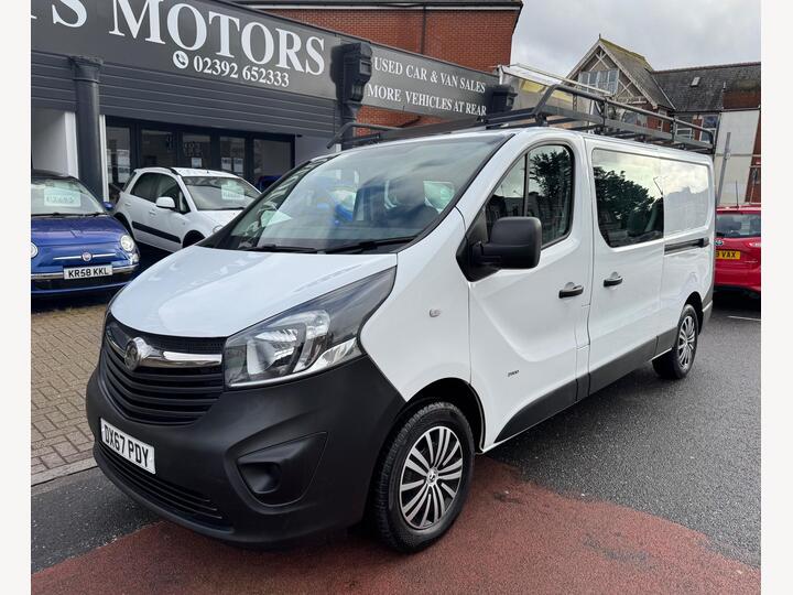 Vauxhall Vivaro 1.6 CDTi 2900 BiTurbo EcoTEC Crew Van L2 H1 Euro 6 (s/s) 5dr (6 Seat)