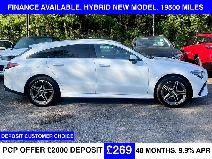 Mercedes-Benz CLA 1.3 CLA250e 15.6kWh AMG Line (Executive) Shooting Brake 8G-DCT Euro 6 (s/s) 5dr
