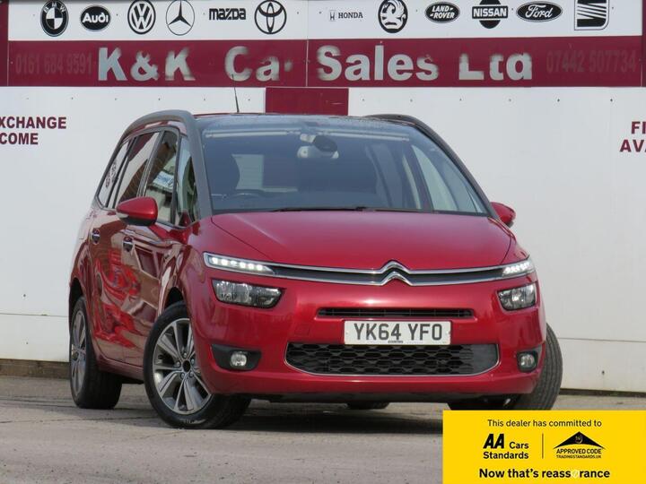 Citroen GRAND C4 PICASSO 1.6 E-HDi Airdream Exclusive+ ETG6 Euro 5 (s/s) 5dr Citroen GRAND C4 PICASSO 1.6 E-HDi Airdream Exclusive+ ETG6 Euro 5 (s/s) 5dr