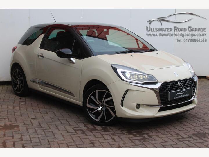 DS AUTOMOBILES DS 3 1.2 PureTech Parthenon Cream Euro 6 (s/s) 3dr