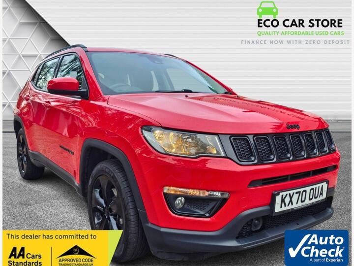 Jeep COMPASS 1.6 MultiJetII Night Eagle SUV 5dr Diesel Manual Euro 6 (s/s) (120 Ps) Jeep COMPASS 1.6 MultiJetII Night Eagle SUV 5dr Diesel Manual Euro 6 (s/s) (120 Ps)