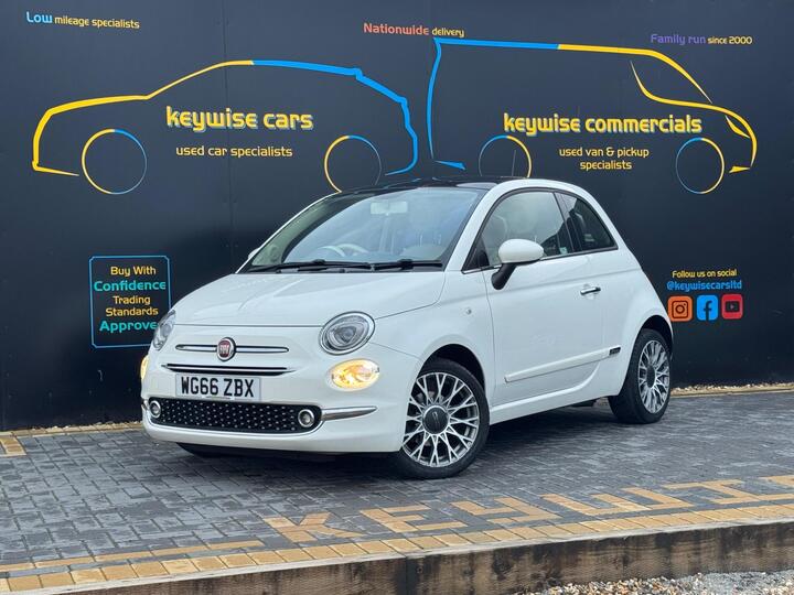 Fiat 500 1.2 Lounge Euro 6 (s/s) 3dr