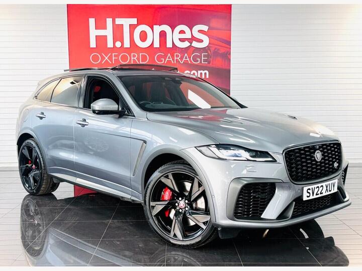 Jaguar F-PACE 5.0 P550 V8 SVR Quickshift AWD Euro 6 (s/s) 5dr