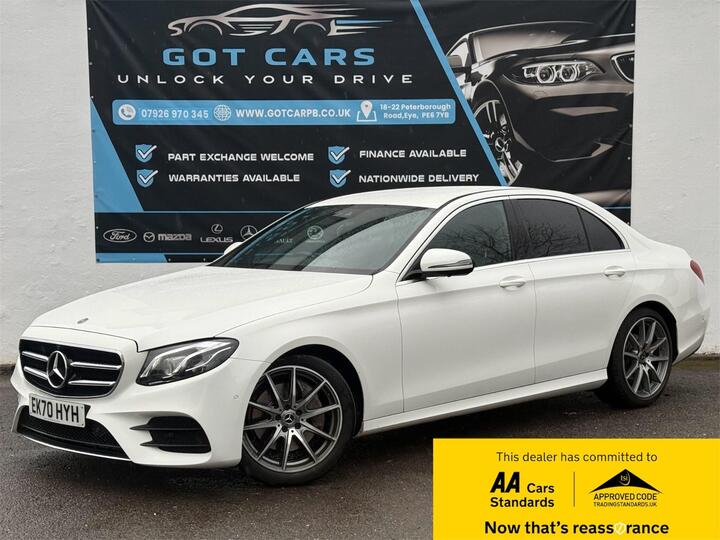 Mercedes-Benz E Class 2.0 E220d AMG Line Edition (Premium) G-Tronic+ Euro 6 (s/s) 4dr