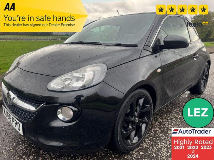 Vauxhall ADAM 1.2i SLAM Euro 6 3dr Vauxhall ADAM 1.2i SLAM Euro 6 3dr