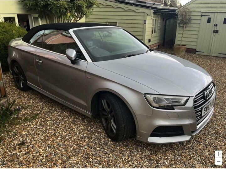 Audi A3 CABRIOLET 2.0 TFSI S Line S Tronic Quattro Euro 6 (s/s) 2dr