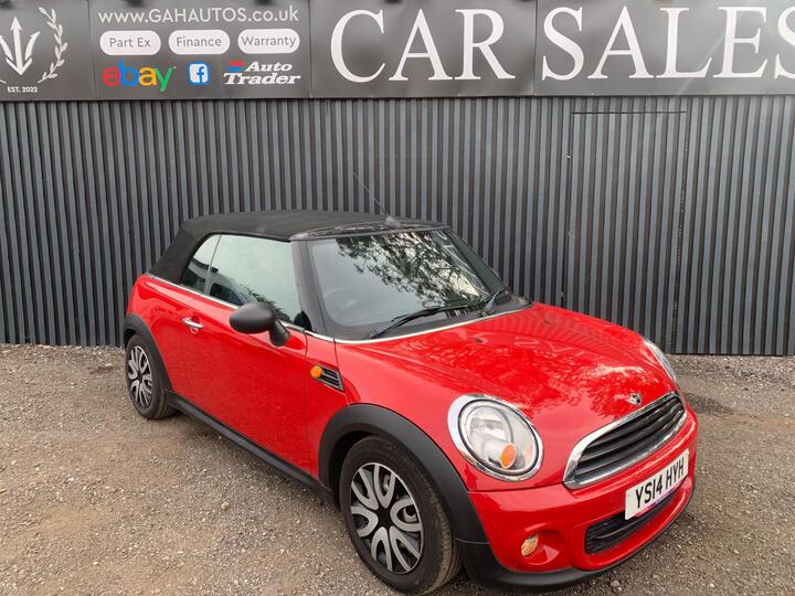MINI Convertible 1.6 One Auto Euro 6 2dr
