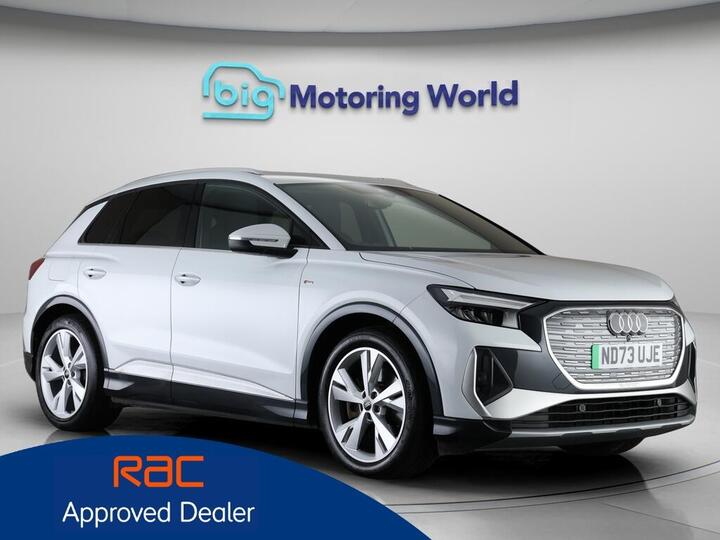 Audi Q4 E-tron 40 S Line Auto 5dr 82kWh Audi Q4 E-tron 40 S Line Auto 5dr 82kWh