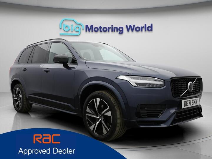 Volvo XC90 2.0h T8 Twin Engine Recharge 11.6kWh R-Design Auto 4WD Euro 6 (s/s) 5dr