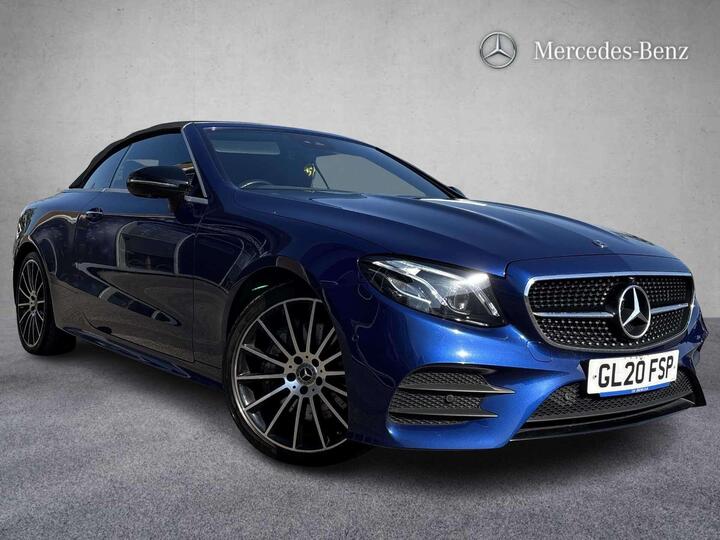Mercedes-Benz E Class 2.0 E350 AMG Line (Premium Plus) Cabriolet G-Tronic+ Euro 6 (s/s) 2dr Mercedes-Benz E Class 2.0 E350 AMG Line (Premium Plus) Cabriolet G-Tronic+ Euro 6 (s/s) 2dr