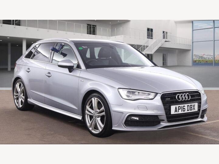 Audi A3 2.0 TDI S Line Sportback S Tronic Quattro Euro 6 (s/s) 5dr (Nav)