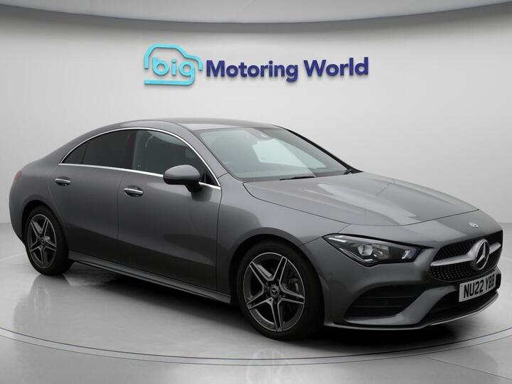 Mercedes-Benz CLA 1.3 CLA180 AMG Line (Premium 2) Coupe 7G-DCT Euro 6 (s/s) 4dr Mercedes-Benz CLA 1.3 CLA180 AMG Line (Premium 2) Coupe 7G-DCT Euro 6 (s/s) 4dr