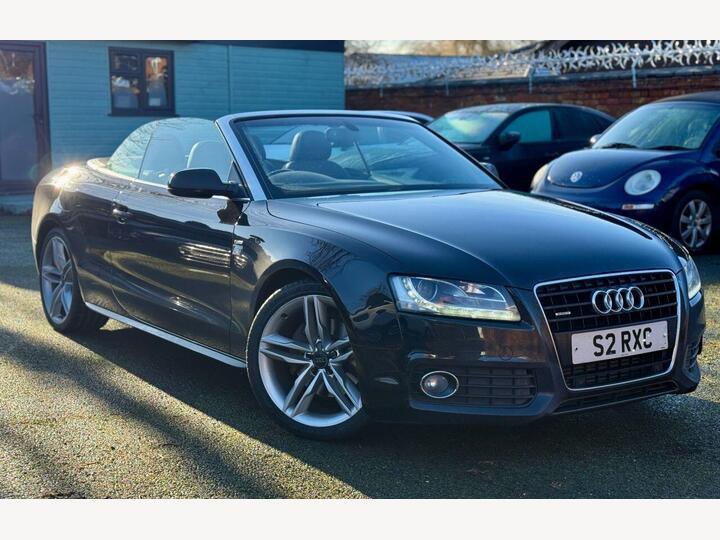 Audi A5 CABRIOLET 3.0 TDI V6 S Line S Tronic Quattro Euro 4 2dr