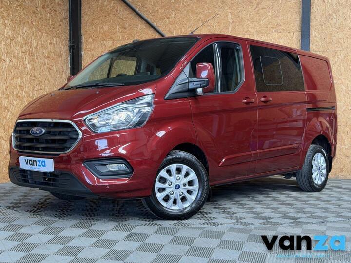 Ford TRANSIT CUSTOM 2.0 300 EcoBlue Limited Crew Van L1 H1 Euro 6 (s/s) 5dr (6 Seat) Ford TRANSIT CUSTOM 2.0 300 EcoBlue Limited Crew Van L1 H1 Euro 6 (s/s) 5dr (6 Seat)