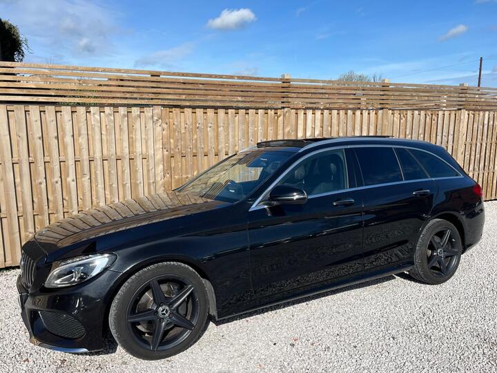 Mercedes-Benz C Class 2.1 C220d AMG Line (Premium) G-Tronic+ Euro 6 (s/s) 5dr