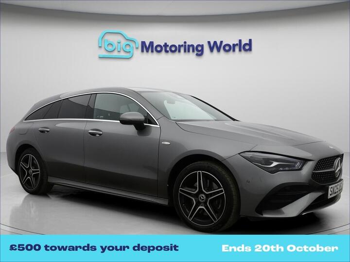 Mercedes-Benz CLA 1.3 CLA250e 15.6kWh AMG Line (Executive) Shooting Brake 8G-DCT Euro 6 (s/s) 5dr