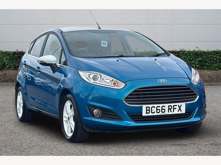 Ford Fiesta 1.0T EcoBoost Zetec Blue Edition Euro 6 (s/s) 5dr