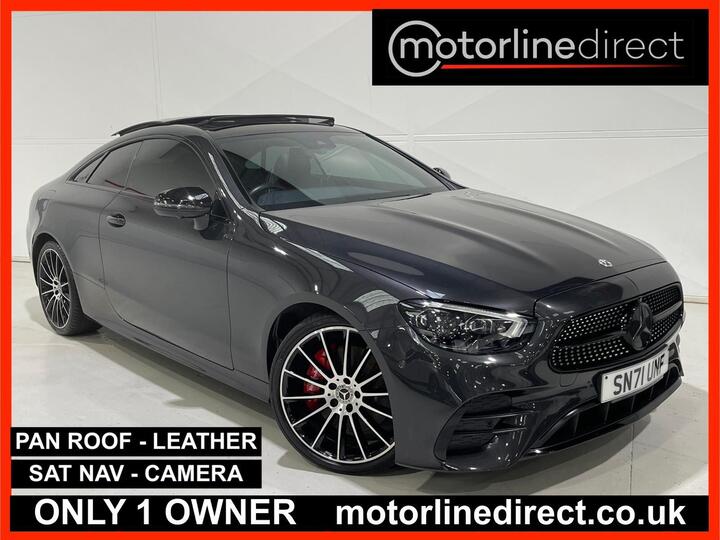 Mercedes-Benz E Class 2.0 E300h MHEV AMG Line Night Edition (Premium Plus) G-Tronic+ Euro 6 (s/s) 2dr Mercedes-Benz E Class 2.0 E300h MHEV AMG Line Night Edition (Premium Plus) G-Tronic+ Euro 6 (s/s) 2dr