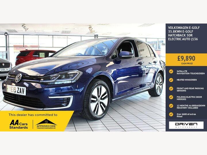 Volkswagen E-GOLF 35.8kWh E-Golf Auto 5dr