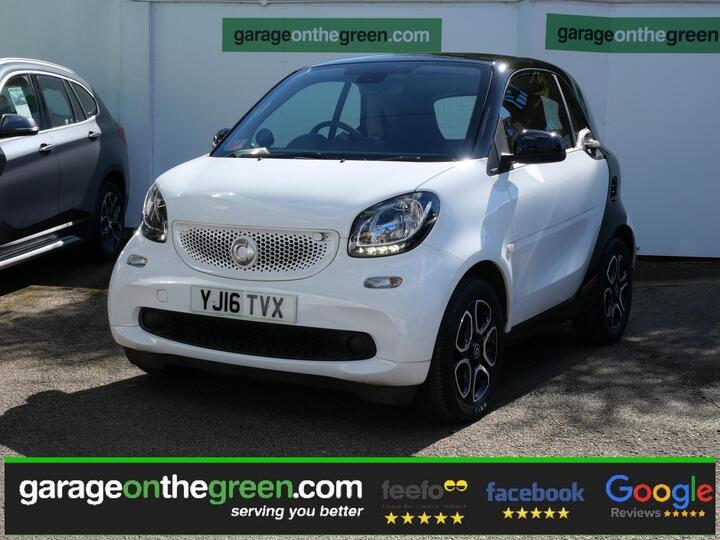 Smart Fortwo 1.0 Prime (Premium) Twinamic Euro 6 (s/s) 2dr