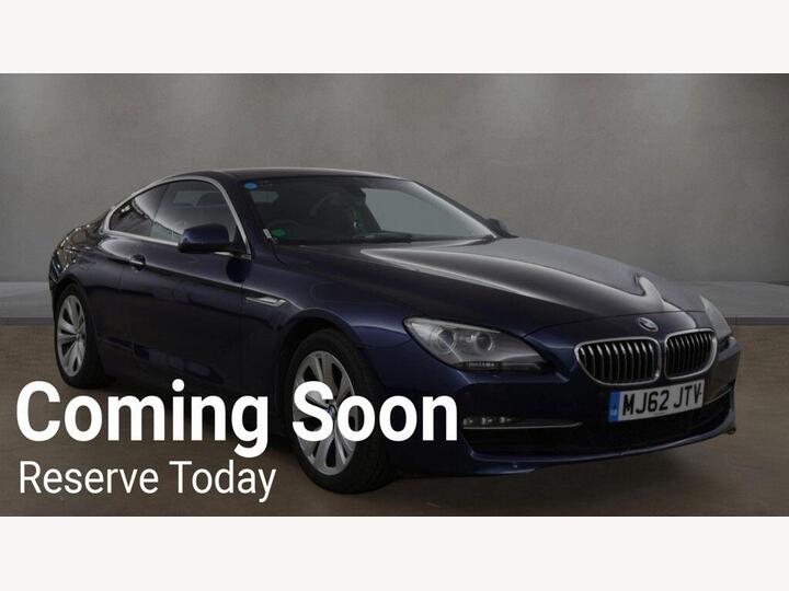 BMW 6 SERIES 3.0 640d SE Auto Euro 5 (s/s) 2dr