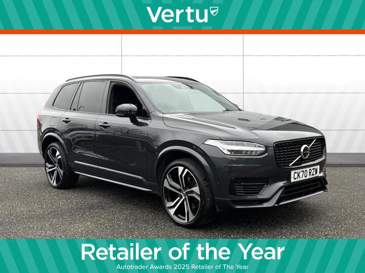 Volvo XC90 2.0h T8 Twin Engine Recharge 11.6kWh R-Design Auto 4WD Euro 6 (s/s) 5dr