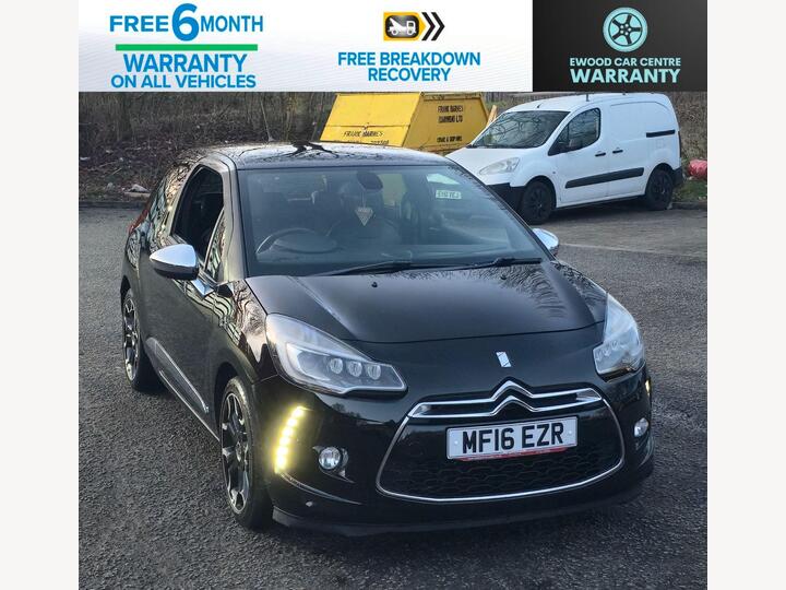 DS AUTOMOBILES DS 3 1.2 PureTech Dark Light EAT6 Euro 6 (s/s) 3dr