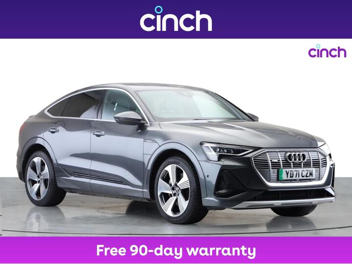 Audi E-tron 50 S Line Sportback Auto Quattro 5dr 71.2kWh (11kW Charger)