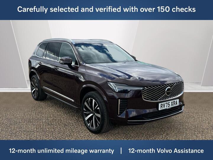 Volvo XC90 2.0 T8 18.8kWh Core Auto 4WD Euro 6 (s/s) 5dr