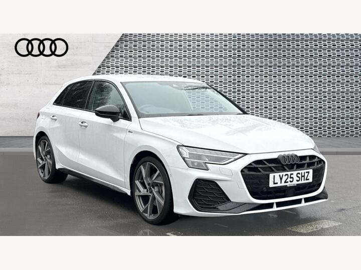 Audi A3 1.5 TFSI 35 Black Edition Sportback S Tronic Euro 6 (s/s) 5dr
