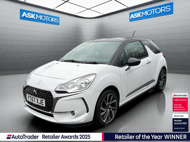 DS AUTOMOBILES DS 3 1.2 PureTech Connected Chic Euro 6 3dr