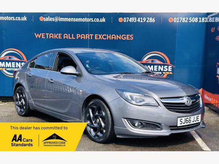 Vauxhall INSIGNIA 1.6 CDTi SRi VX Line Nav Euro 6 (s/s) 5dr
