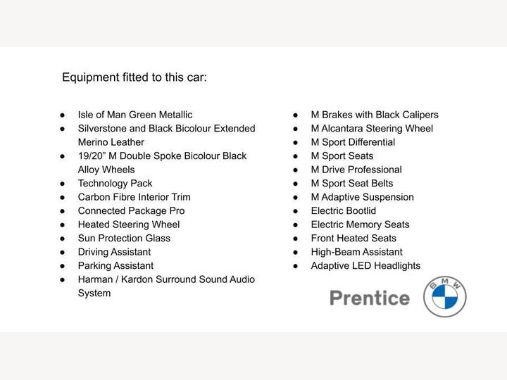 BMW M3 Competition 3.0 BiTurbo Competition Steptronic M XDrive Euro 6 (s/s) 4dr
