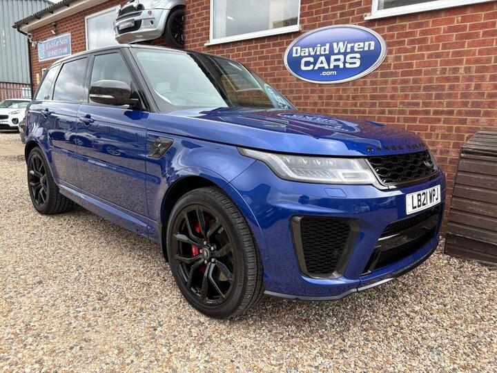 Land Rover RANGE ROVER SPORT 5.0 P575 V8 SVR Auto 4WD Euro 6 (s/s) 5dr