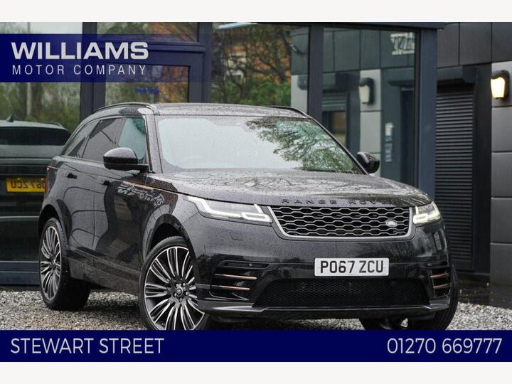 Land Rover RANGE ROVER VELAR 2.0 D180 R-Dynamic S Auto 4WD Euro 6 (s/s) 5dr