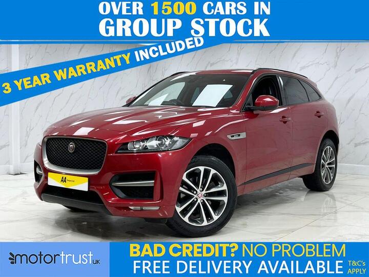 Jaguar F-PACE 2.0 D180 R-Sport Auto AWD Euro 6 (s/s) 5dr