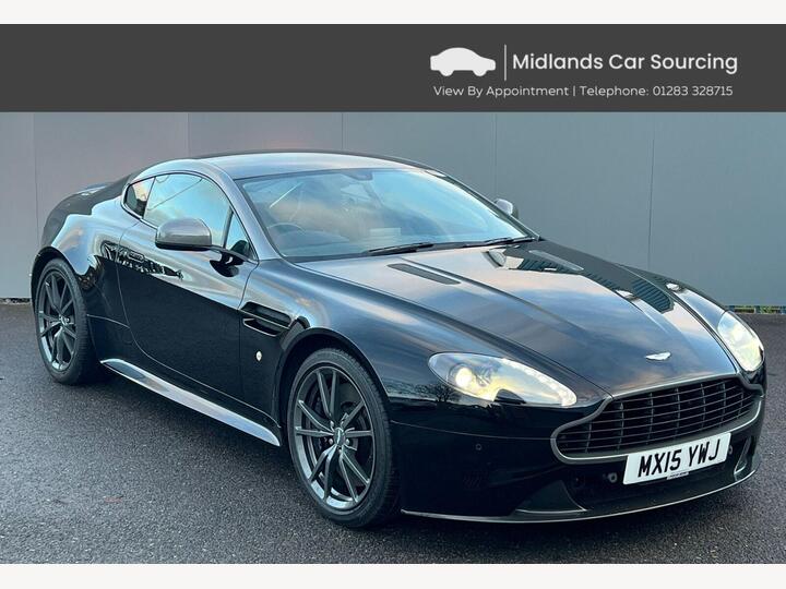 Aston Martin Vantage 4.7 V8 N430 Coupe 3dr 2 Seat Petrol 7 Speed Sportshift II Auto Euro 6 430 Bhp Performance Extensive Aston Martin Service History Plus Apple Car Play