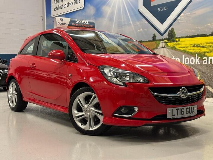 Vauxhall CORSA 1.0i Turbo EcoFLEX SRi VX Line Euro 6 (s/s) 3dr