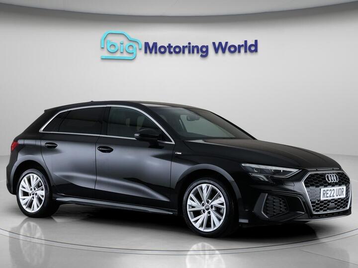 Audi A3 1.4 TFSIe 40 S Line Sportback S Tronic Euro 6 (s/s) 5dr 13kWh