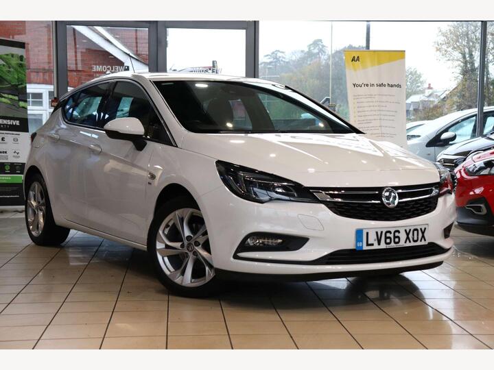 Vauxhall ASTRA 1.4i Turbo SRi Auto Euro 6 (s/s) 5dr Vauxhall ASTRA 1.4i Turbo SRi Auto Euro 6 (s/s) 5dr