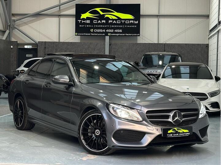 Mercedes-Benz C Class 2.1 C220d AMG Line (Premium Plus) G-Tronic+ 4MATIC Euro 6 (s/s) 4dr