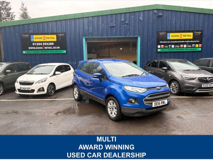 Ford ECOSPORT 1.0T EcoBoost Zetec 2WD Euro 6 (s/s) 5dr Ford ECOSPORT 1.0T EcoBoost Zetec 2WD Euro 6 (s/s) 5dr