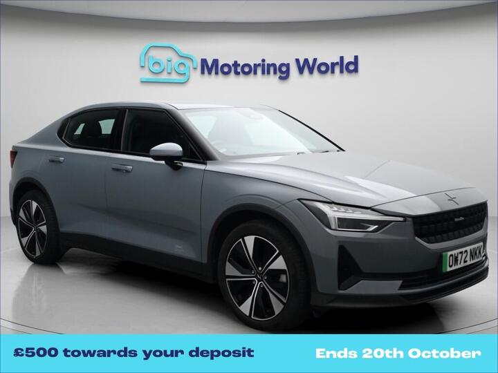 Polestar Polestar 2 Single Motor 69kWh Standard Range Fastback Auto FWD 5dr
