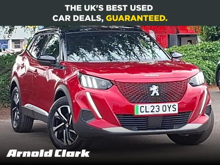 Peugeot E-2008 50kWh GT Auto 5dr (7kW Charger)