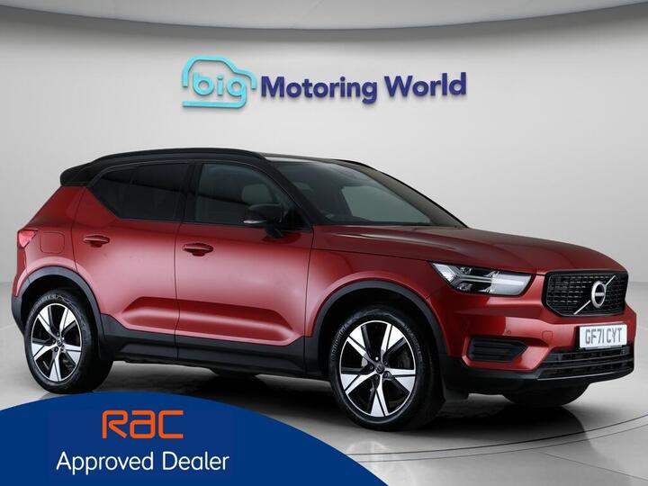 Volvo XC40 1.5h T4 Recharge 10.7kWh R-Design Auto Euro 6 (s/s) 5dr