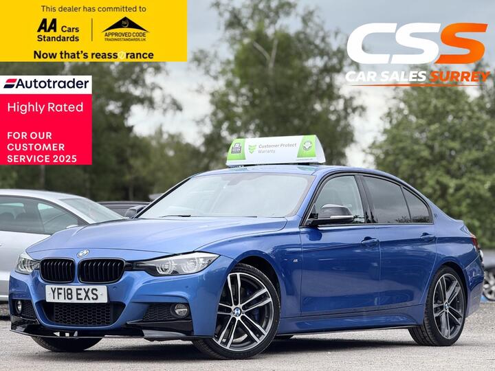 BMW 3 Series 3.0 340i M Sport Shadow Edition Auto Euro 6 (s/s) 4dr