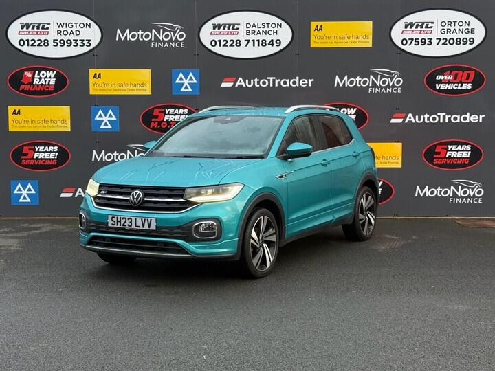 Volkswagen T-CROSS 1.0 TSI R-Line Euro 6 (s/s) 5dr Volkswagen T-CROSS 1.0 TSI R-Line Euro 6 (s/s) 5dr