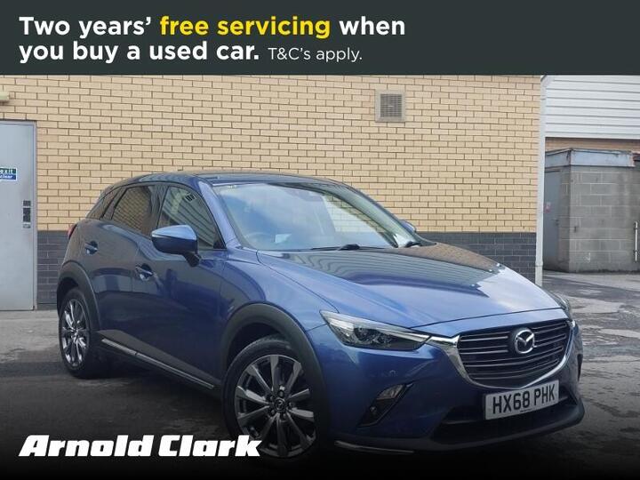 Mazda CX-3 2.0 SKYACTIV-G Sport Nav+ Euro 6 (s/s) 5dr