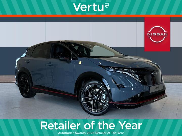 Nissan ARIYA 87kWh Nismo Auto E-4ORCE 5dr 22kW Charger Nissan ARIYA 87kWh Nismo Auto E-4ORCE 5dr 22kW Charger